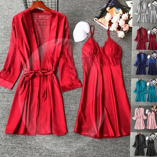 Nightwear Pyjama Spaghetti Strap Lace Sleep Lounge Pijama