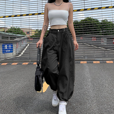 women's loose leggings turnip trousers女秋冬季新款百搭潮流裤