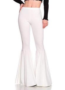 Women's high waisted pleated flared pants 女士高腰褶皱喇叭裤