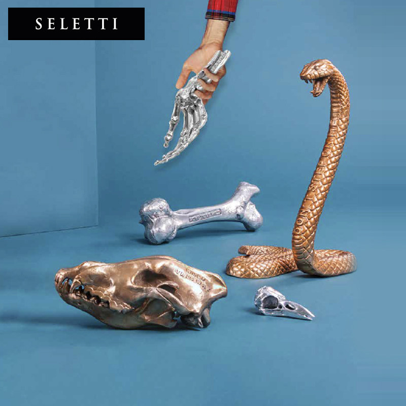 seletti奇珍异物铝质装饰摆件
