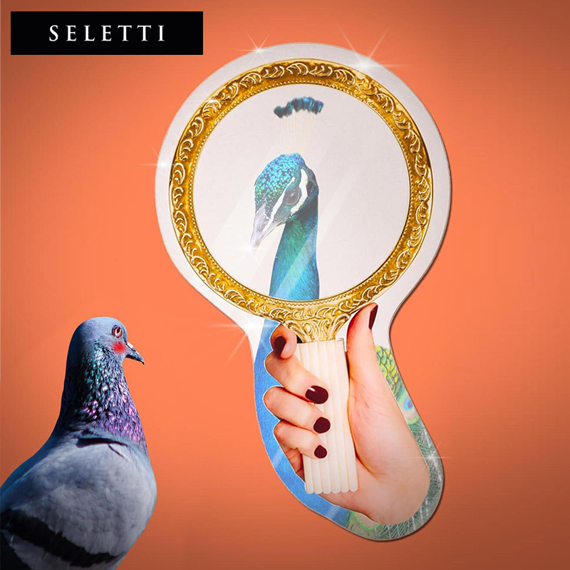 意大利seletti全身落地女王镜子