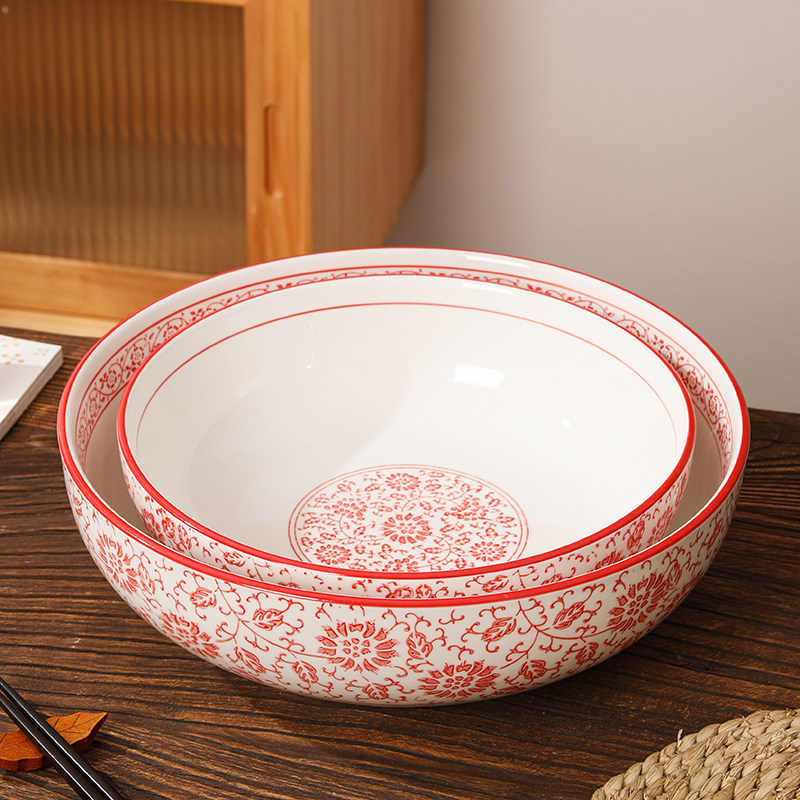 汤碗家用陶瓷酸菜鱼大盆碗水煮鱼盆毛血旺汤盆牛肉片大碗超特大号,餐饮具,碗,淘宝优惠券,粉丝福利购,淘宝优惠卷