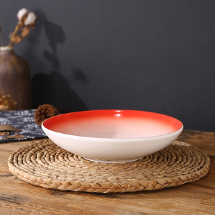 陶瓷喇叭碗面碗拌面碗全瓷羊肉汤碗牛肉面碗斗笠碗印字商用餐饮店