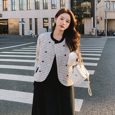 小香风短外套女时尚百搭