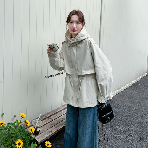风衣外套女秋季新品女装