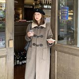 大货牛角扣毛呢外套浙宝136-8270-P185-K268，女装毛呢外套，浙宝136