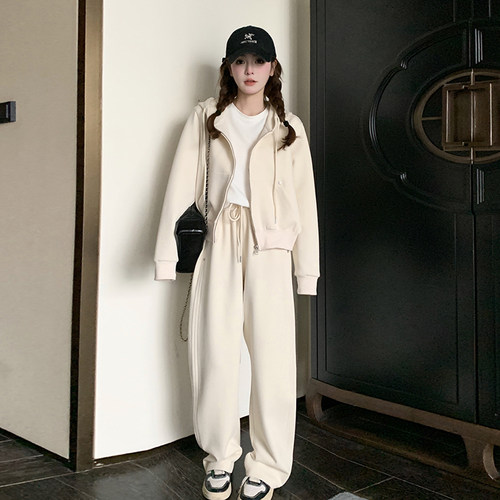 春季新款运动套装卫衣休闲套装