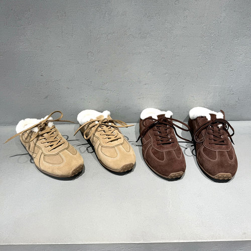 先锋名典秋冬加绒保暖德训风半拖