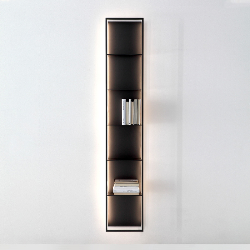 德国ONETWO1极简装饰带灯置物架.