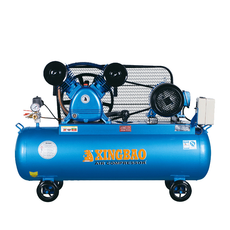 华达华德星豹活塞空压机hs4808(4kw/5.5hp)压力表电动空气储气罐