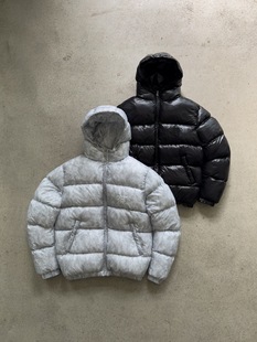 百搭 加厚保暖面包服外套时尚 欧美风秋冬新款 连帽羽绒棉服女短款