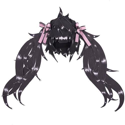 CFIERCE双马尾假发帽子