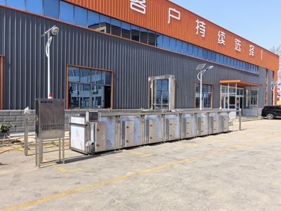 蜂窝卤煮锅连续式卤煮设备