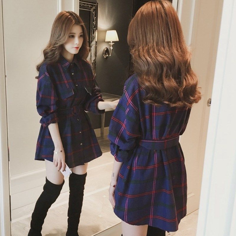 韩版加肥加大码女装设计感小众衬衣宽松显瘦胖妹妹收腰打底上衣服|ruв категории Женская одежда, женской одежды - от Buy2taobao.com для оказания профессиональной услуги покупки агента Taobao