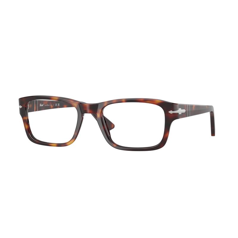 PersolPersol POV男款眼镜架矩形全框深棕