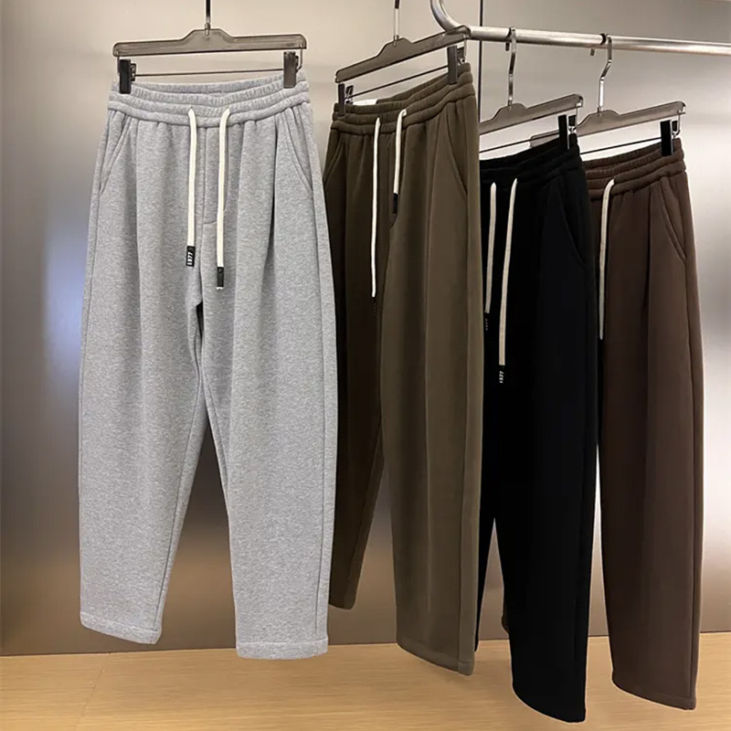 百搭宽松阔版显瘦萝卜裤哈伦卫裤