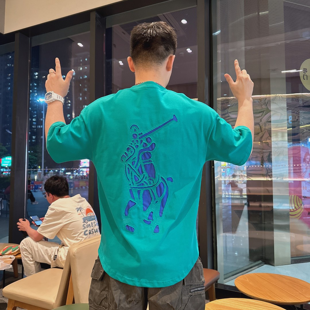 ZPK美式高街简约个性印花短袖