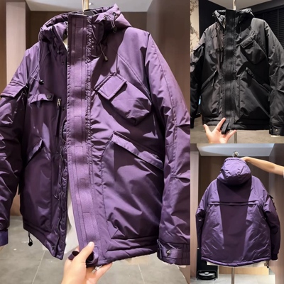 ZPK潮牌多口袋休闲工装棉服