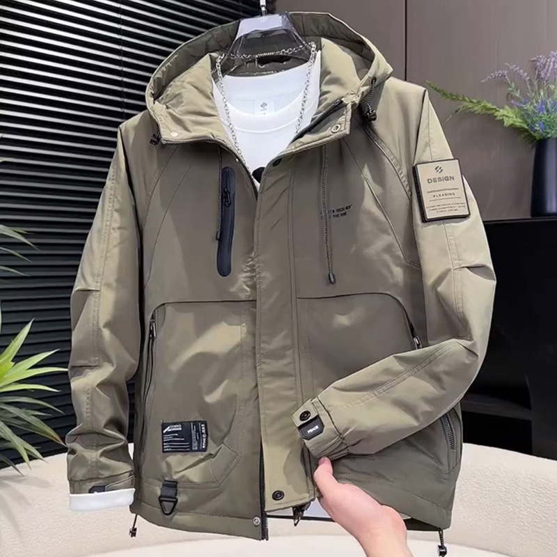 ZPK时尚百搭休闲连帽棉服