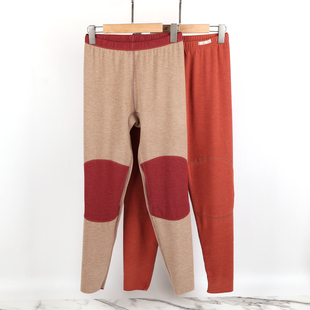 保暖裤 奥笛AD529秋冬女士骆驼绒中厚纯色贴片双层简约无痕裤 长裤