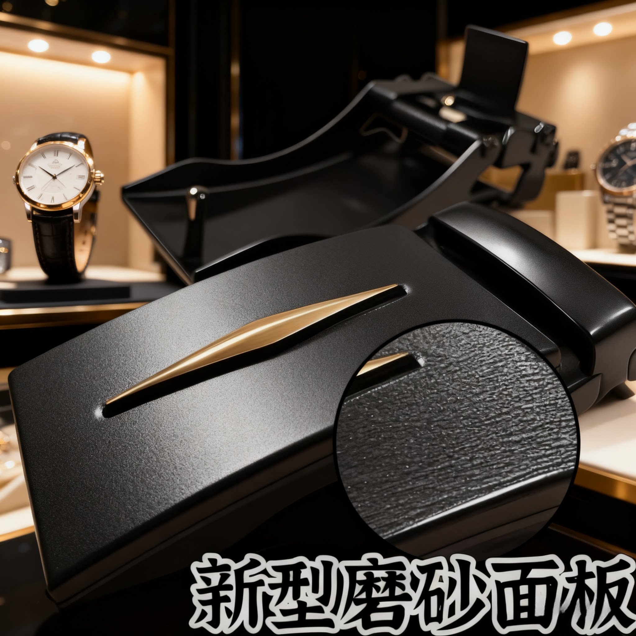 新款轻奢针扣平滑扣打孔皮带扣裤带头合金3.5CM圆孔单独扣头打眼