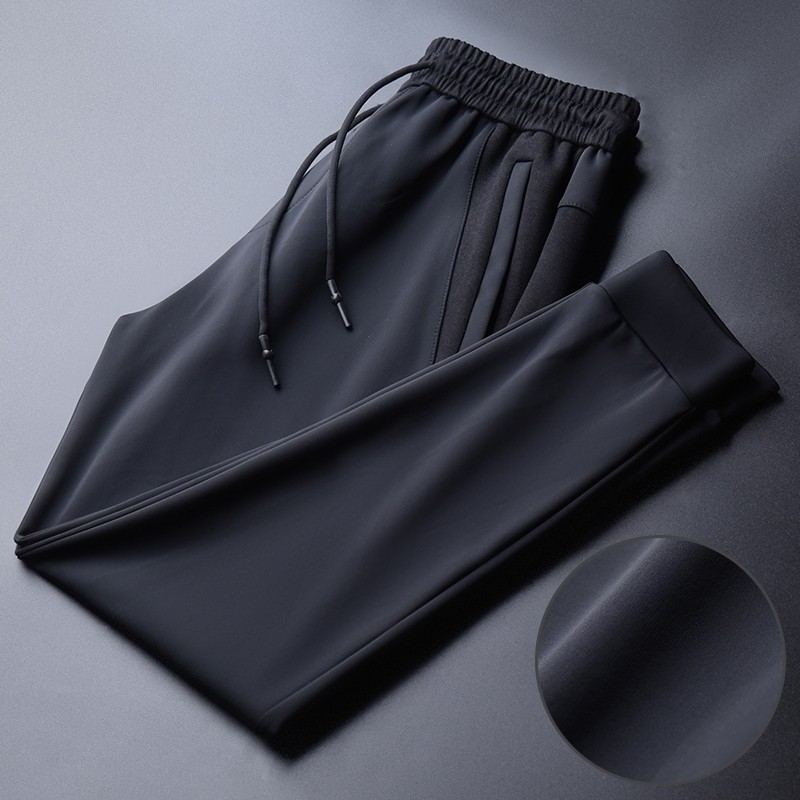 高端裤子男夏季冰丝运动裤男宽松束脚秋新款卫裤潮牌韩版哈0528|ruв категории Мужская одежда, брюки - от Buy2taobao.com для оказания профессиональной услуги покупки агента Taobao