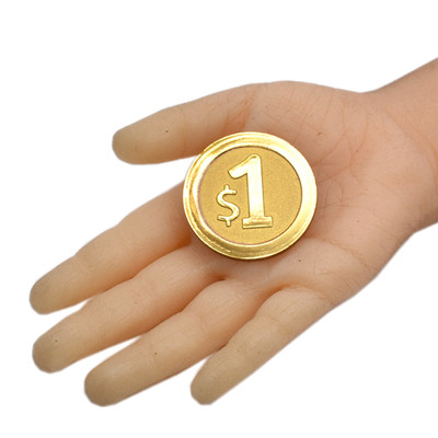 金属货币筹码游戏桌游早教道具