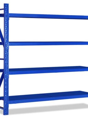 臻远 ZY-NW-HJ-02仓储货架 加厚四层轻型副架蓝色1200*500*2000mm