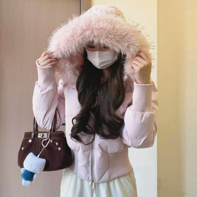 小海鸥巨好看显瘦羽绒棉服