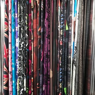 横店月娥羽绒服面料 花布 格子系列面料1