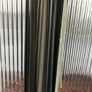 横店月娥羽绒服面料 军绿色系列面料