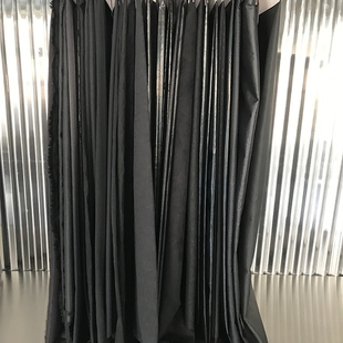 横店月娥羽绒服面料黑色系列面料1