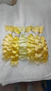 进口精梳马海毛娃娃假发bIythe小布发束进口羊毛bjd马海毛假发