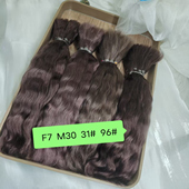 马海毛发排制作bjd娃娃棉花娃娃假发料3分马海毛发OB娃娃BJD娃娃