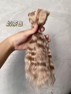 进口精梳马海毛娃娃假发bIythe小布发束进口羊毛bjd马海毛假发