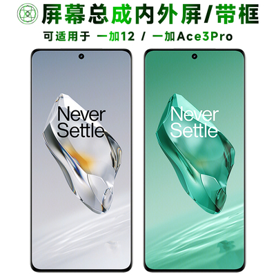 盾令屏幕总成带框适用于一加12