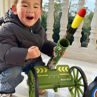 迫击炮玩具意大利炮绝地排拍追击萝卜大炮火箭榴弹炮导弹发射车