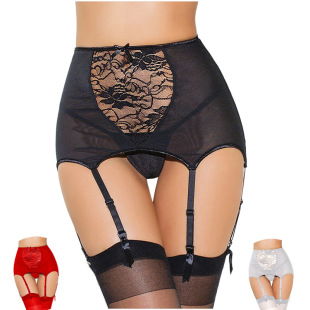 Hollow out oversized garter belt sexy underwear