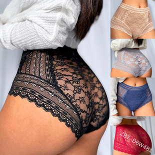 Sexy lingerie plus size triangle underwear lace underwear