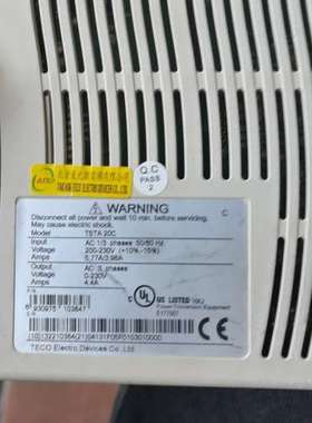 议价东伺服驱动器TSTA20C，电机，TSB087510-2N咨询