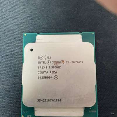 议价E3-2670V3CPU 成色如图  无暗病咨询