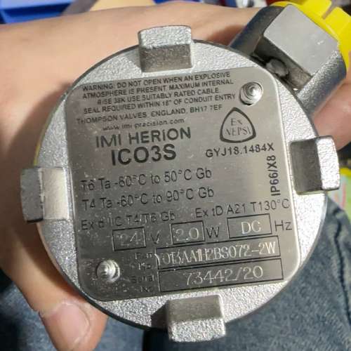 议价诺冠海隆IMI HERION ICO3S电磁阀Y013咨询