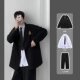 DK制服一套休闲西装 痞帅高校学生小西服男女百搭jk班服外套 男套装