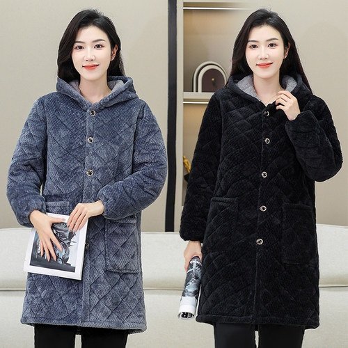 加绒防污罩衣加厚加厚