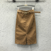 新款 包臀裙2025春夏季 休闲百搭性感显瘦开叉牛仔半身裙 中长款 韩版