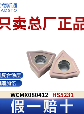 哈德斯通U钻刀片WCMX080412/080412FN HS5231正品假一赔十