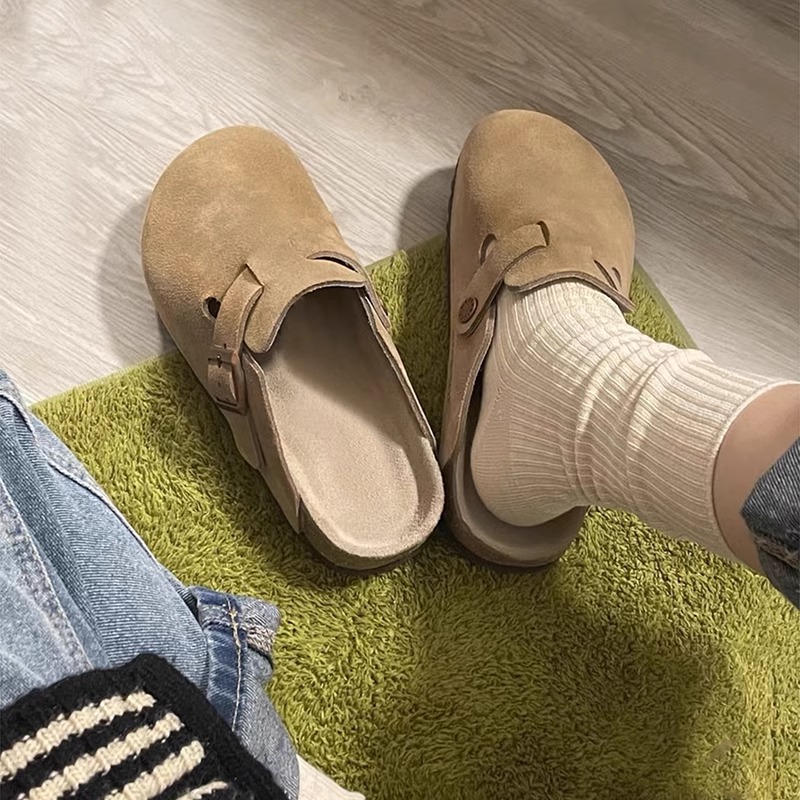 超火勃肯鞋女新款一脚蹬女鞋