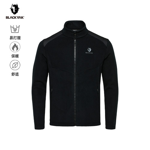 BLACKYAK/布来亚克 24秋冬户外新款抓绒夹克柔软保暖外套男WVM543