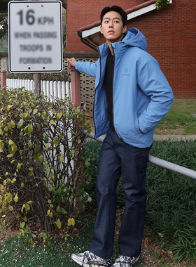 BLACKYAK/布来亚克2026春新款男WINDSTOPPER充电保暖棉服SIM301