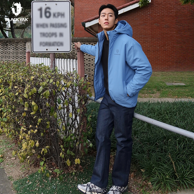 BLACKYAK/布来亚克2026春新款男WINDSTOPPER充电保暖棉服SIM301